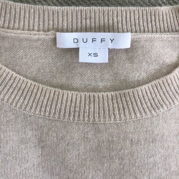 Duffy Cashmere Split Back Cropped Sweater XS - Picture 6 of 8